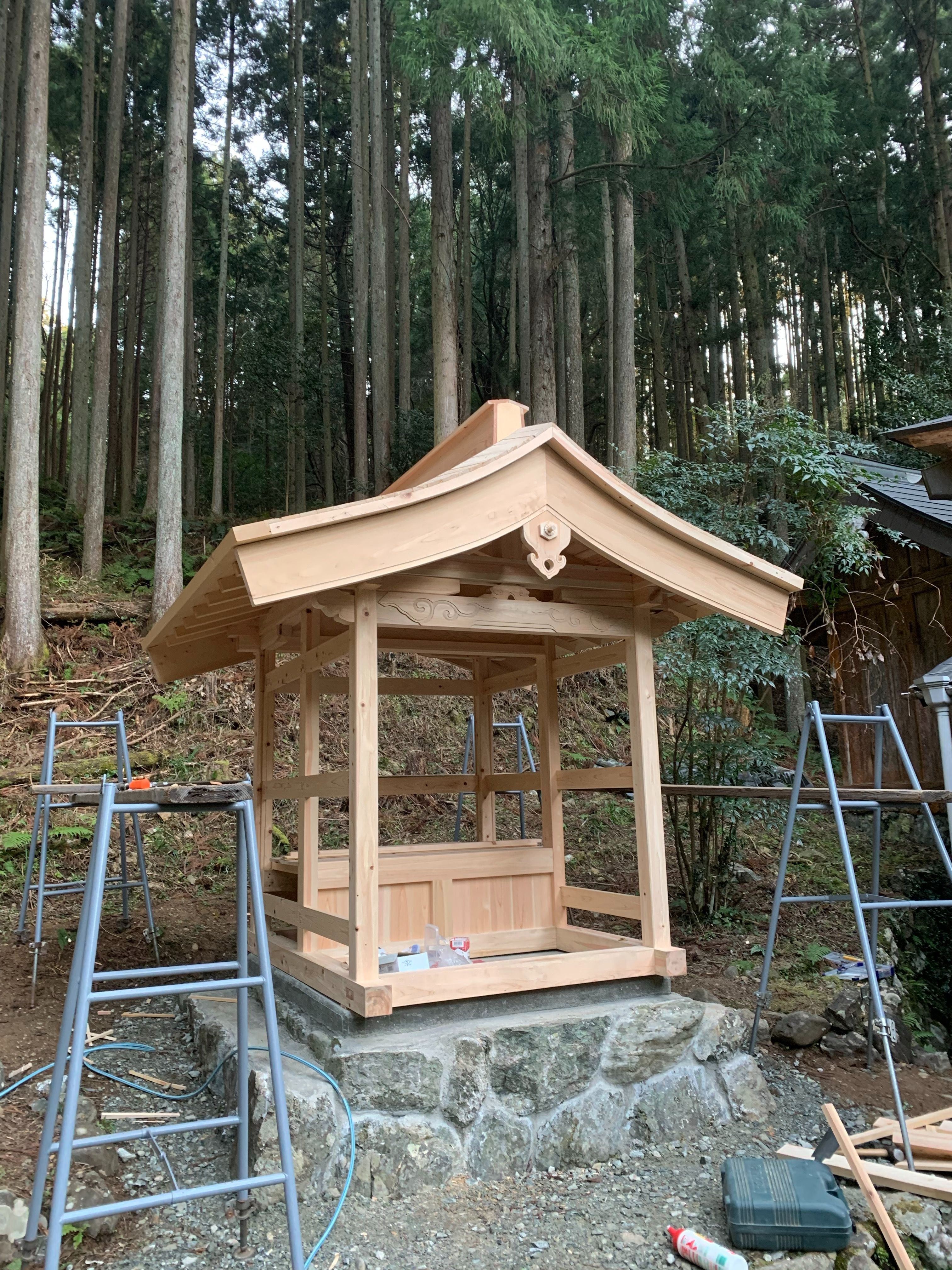 伝統工法の建築